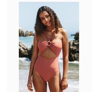 Opal O-ring Cut-out One Piece Swimsuit